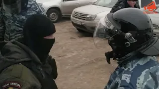 СРОЧНО⚡️Полиция и ОМОН разогнали противников МСЗ под Казанью