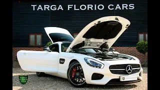 Mercedes-Benz GTS 4.0 V8 Speedshift DCT Automatic in Diamond White 2015