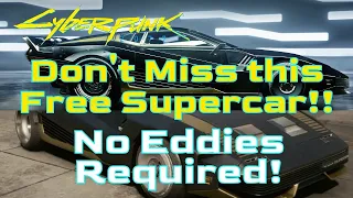 How to Get a FREE Quadra Turbo R (Super Car) - Cyberpunk 2077