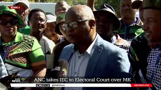 2024 Elections | ANC, MK supporters gather outside Electoral Court in Bloemfontein