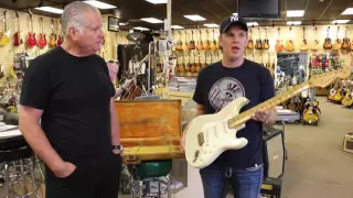 Joe Bonamassa with his 1958 Fender Mary Kay Stratocaster