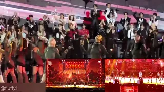 [Widecam] 240106 All Artists/Idols' Reaction to LE SSERAFIM x YB Full Performance | GDA 2024