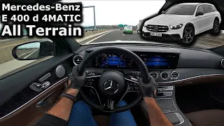 2021 Mercedes-Benz E 400 d All Terrain | POV test drive