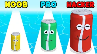 NOOB vs PRO vs HACKER - Juice Run