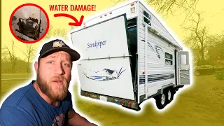 Camper Renovation on a Budget: "UNBELIEVABLE" Water Damage!