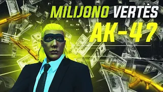 SIDAS PAVOGE MILIJONO VERTES AK-47 / GTA ROLEPLAY ( HORNYRP )