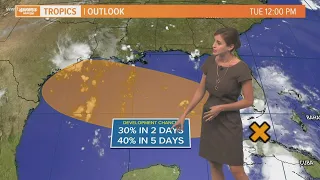 Tropical weather update: Wave could develop as it crosses the Gulf this week