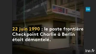 Checkpoint Charlie, un poste frontière symbole | Franceinfo INA