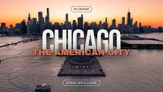 Chicago 'The American City' Best 4K Aerial views