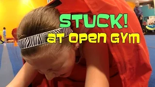 Stuck! At Open Gym | Gymnastics With Bethany G, 2016-09-23
