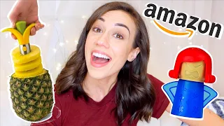 TESTING WEIRD AMAZON KITCHEN GADGETS 2!