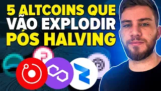 5 Altcoins que Devem Explodir Pós Halving do Bitcoin