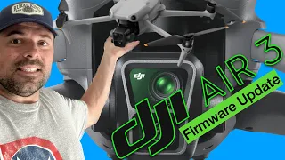 DJI drone battery firmware update Air3