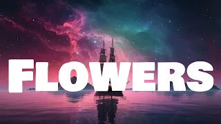 Miley Cyrus - Flowers | LYRICS | Houdini - Dua Lipa