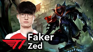 Faker picks Zed