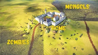 Castle Siege: Mongols - Rome - Zombies - UEBS 2