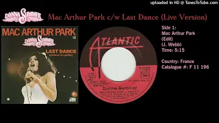 Donna Summer -  MacArthur Park (Single Edit France)