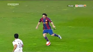 Lionel Messi vs Sevilla (Away) 2007-08 English Commentary