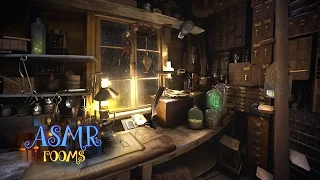 ★ Fantastic Beasts Inspired Ambience ☘ Newt Scamander's Magical Workshop - Soundscape and Animation