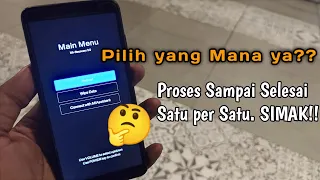 Main Menu Mi-Recovery 3.0 || Pilih yang Mana? (Proses Sampai Bisa)