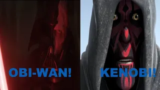 The Perfect "OBI-WAN KENOBI!" Scream