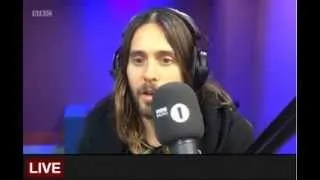 Jared Leto Radio 1 Breakfast Show 29 Jan 2014