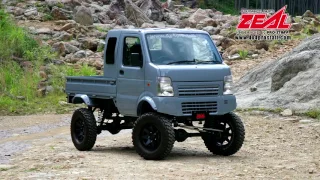 Kei Truck + SUZUKI JIMNY = "Agetra" is Japanese style.PRO STAFF アゲトラ