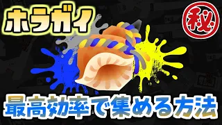 ホラガイを最高効率で入手する方法！（カタログレベル超UP）【スプラトゥーン3】