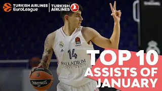 Turkish Airlines EuroLeague, Top 10 Assists of January!