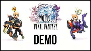 World of Final Fantasy [DEMO] - Обзор-прохождение