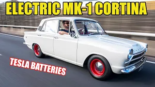 Electric-Powered Ford MK-1 Cortina