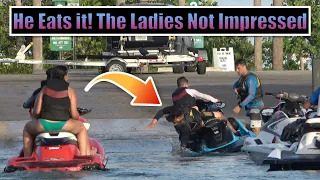 Fail In Front Of The Ladies | Miami Boat Ramps | Broncos Guru | Wavy Boats