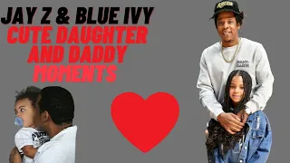 Jay Z and Blue Ivy cute daddy & daughter moments