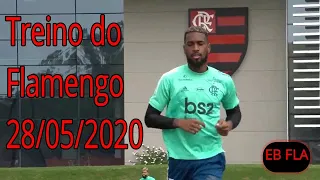 TREINO DO FLAMENGO - 28/05/2020.