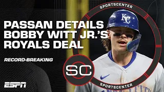 RECORD-BREAKING CONTRACT 🚨 Passan details Bobby Witt Jr.'s deal with the Royals | SportsCenter