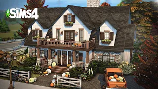 Cozy Autumn Family Home || The Sims 4 Speed Build