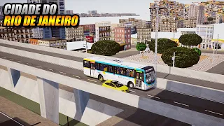 FAZENDO LINHA NA GRANDE CIDADE DO RIO DE JANEIRO !!! PROTON BUS SIMULATOR - G27