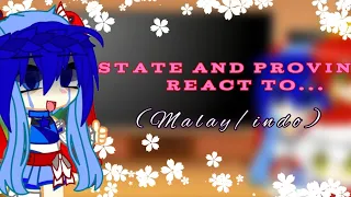 Statehumans Malaysia/Province Indonesia react p.t 1 | enjoy |