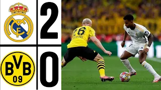 Real Madrid vs Dortmund (2-0) carvajal & vini jr GOAL | Final UEFA CHAMPIONS LEAGUE 2024