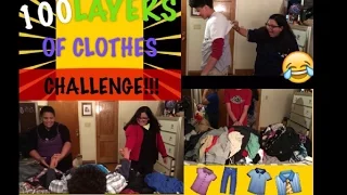 100 Layers of Clothes - Challenge!!!