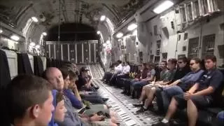 My Flight in a C-17! | With Tactical Takeoff, Descent, and Landing | March Air Force Base, CA