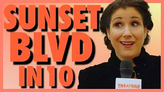 Stephanie J. Block, Derek Klena & Auli'i Cravalho explain SUNSET BOULEVARD | 10 Seconds to Plot