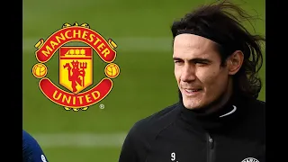 Edinson Cavani First Time In Manchester United Shirt | Training