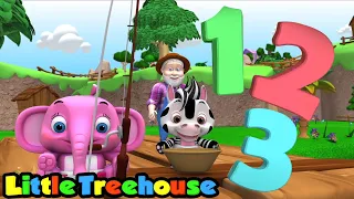 однажды я поймал рыбу живым | детская песня | Little Treehouse Russia | музыка для малышей