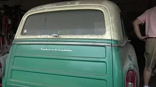 1954 Chevrolet Station Wagon Texas Garage Find - Raw Footage