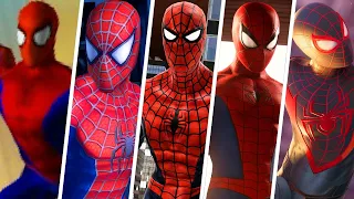 All Intros in Spider-Man Games