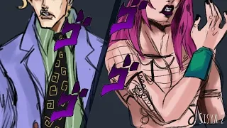 If Kira Met Diavolo (JoJo Comic Dubs)