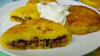 Зразы картофельные, цыганка готовит.😍👍 Оригинальные зразы с начинкой. Gipsy cuisine.