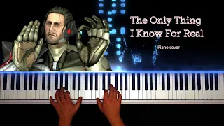 Metal gear rising - The Only Thing I Know For Real | Piano Cover