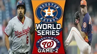 Washington Nationals vs Houston Astros | World Series Game 2 Highlights